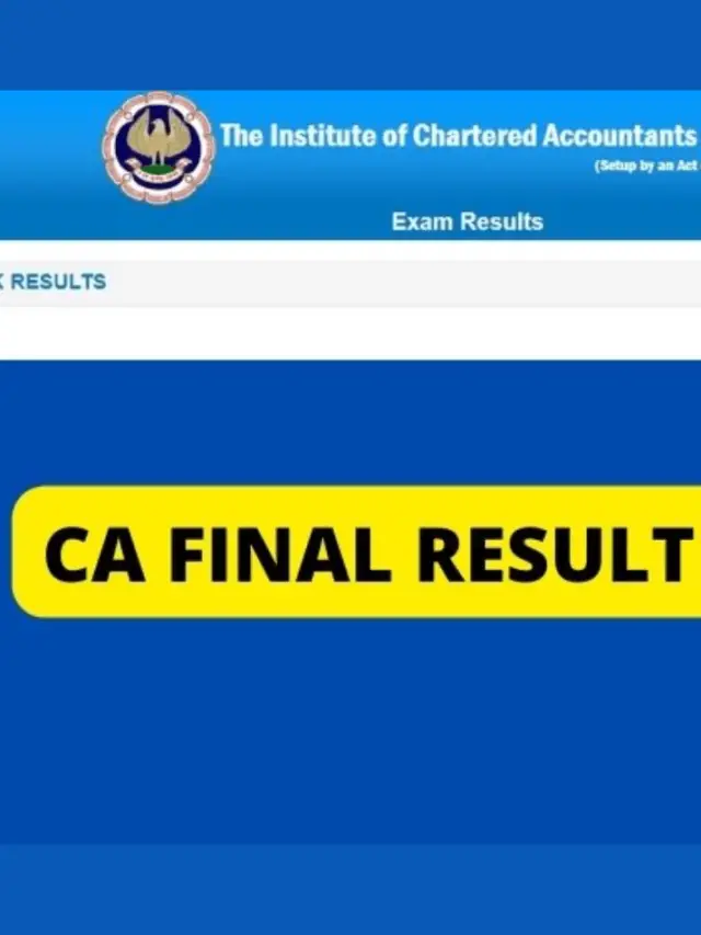 ICAI CA Final 2022 Result Today | Check CA Final May results release date